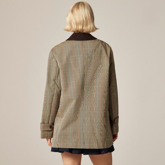 J. Crew Double-faced Cotton "Barn Jacket" in Plaid, size Small - Picture 2 of 11